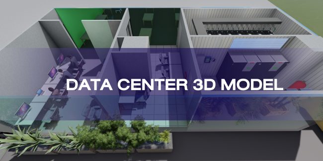 data center 3d model