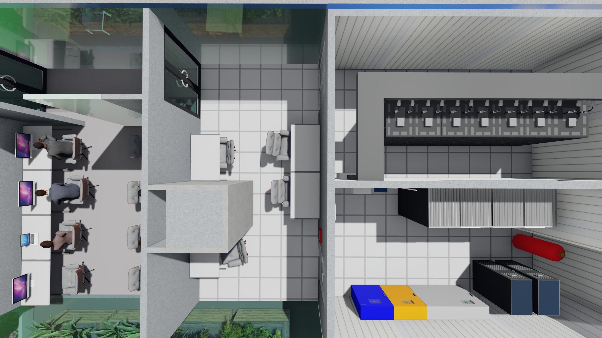 Data Center 3D Model