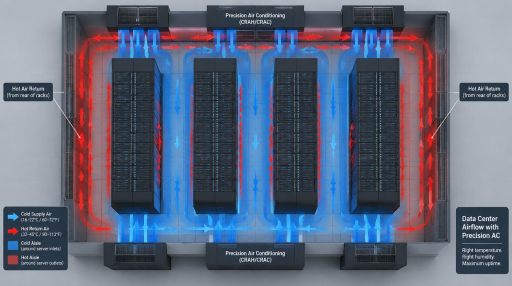 precision-air-conditioning-air-flow-in-data-center