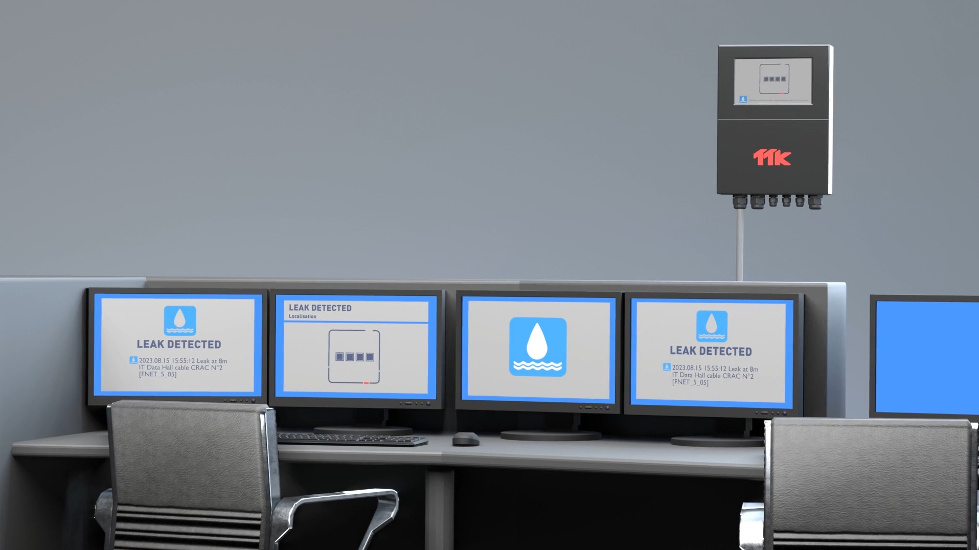 การผสาน TTK Water Leak Detection เข้ากับระบบ BMS และแจ้งเตือน Real-time 24 ชม.