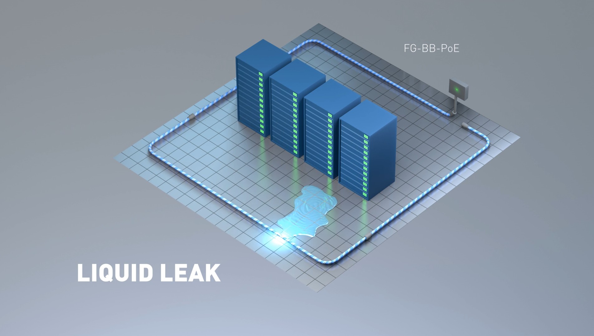 ระบบ Water Leak Detection ใน data center