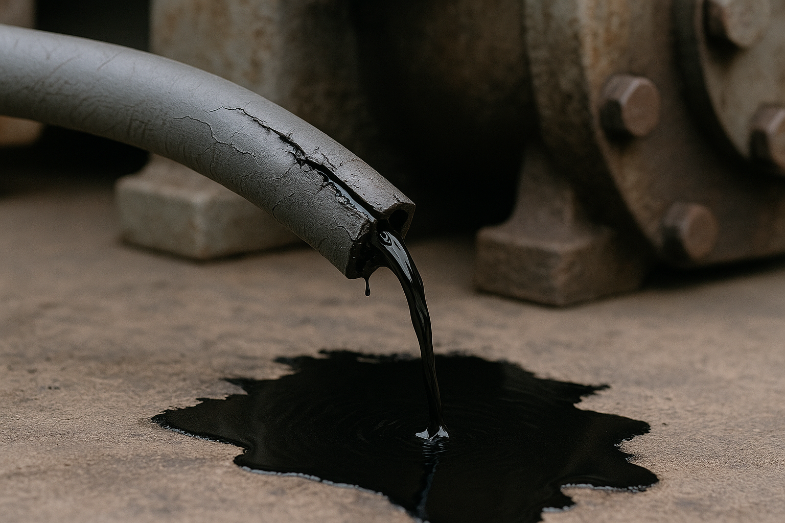 ระบบตรวจจับน้ำมันรั่ว Oil leak Detection