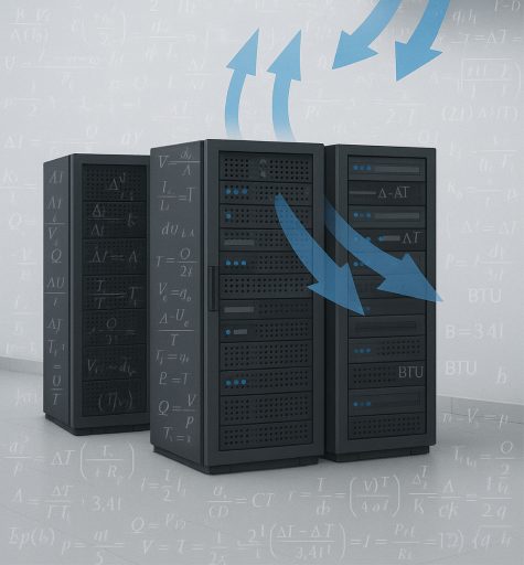 หลักการคำนวณแอร์ สำหรับห้อง Server