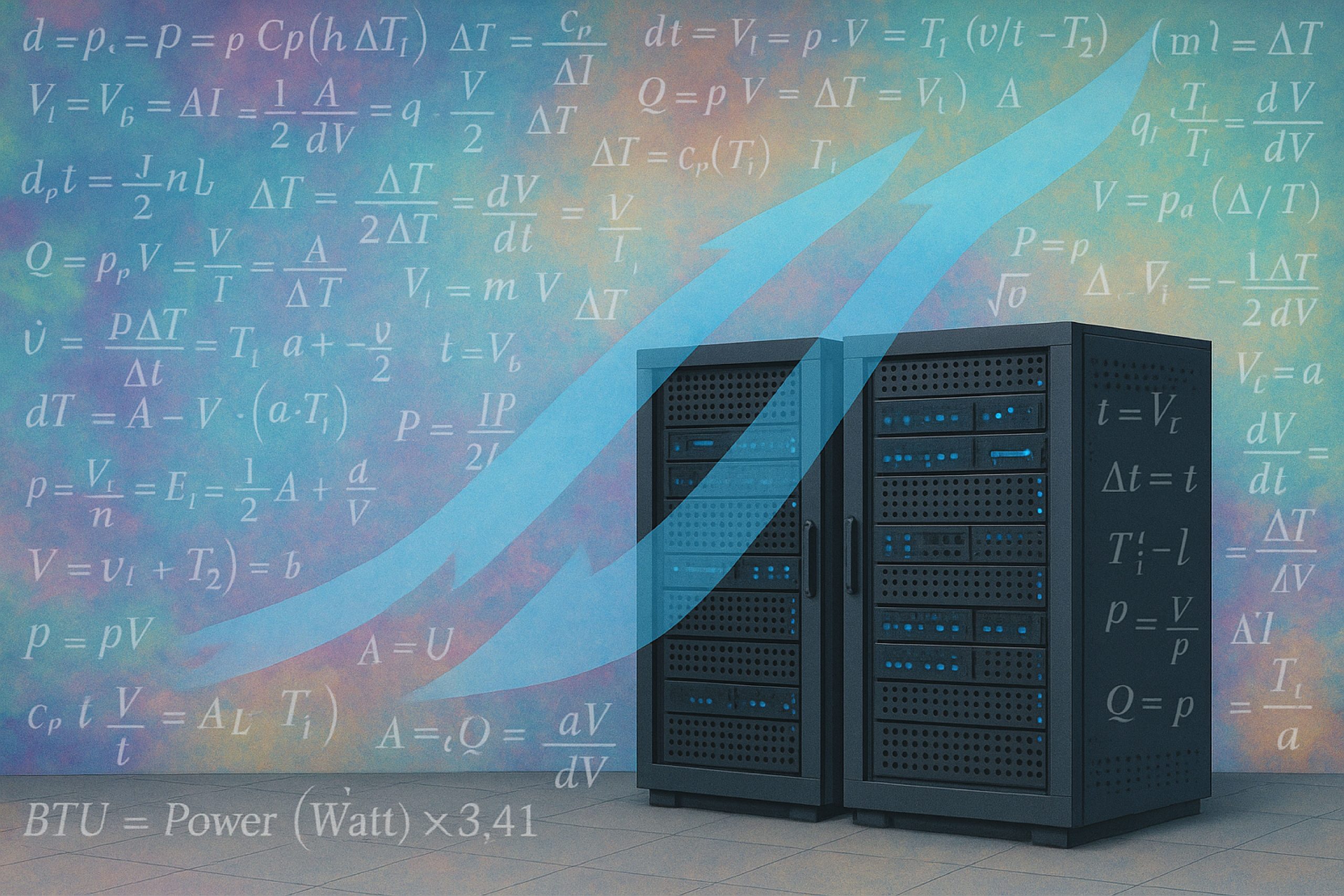 หลักการคำนวณแอร์ สำหรับห้อง Server